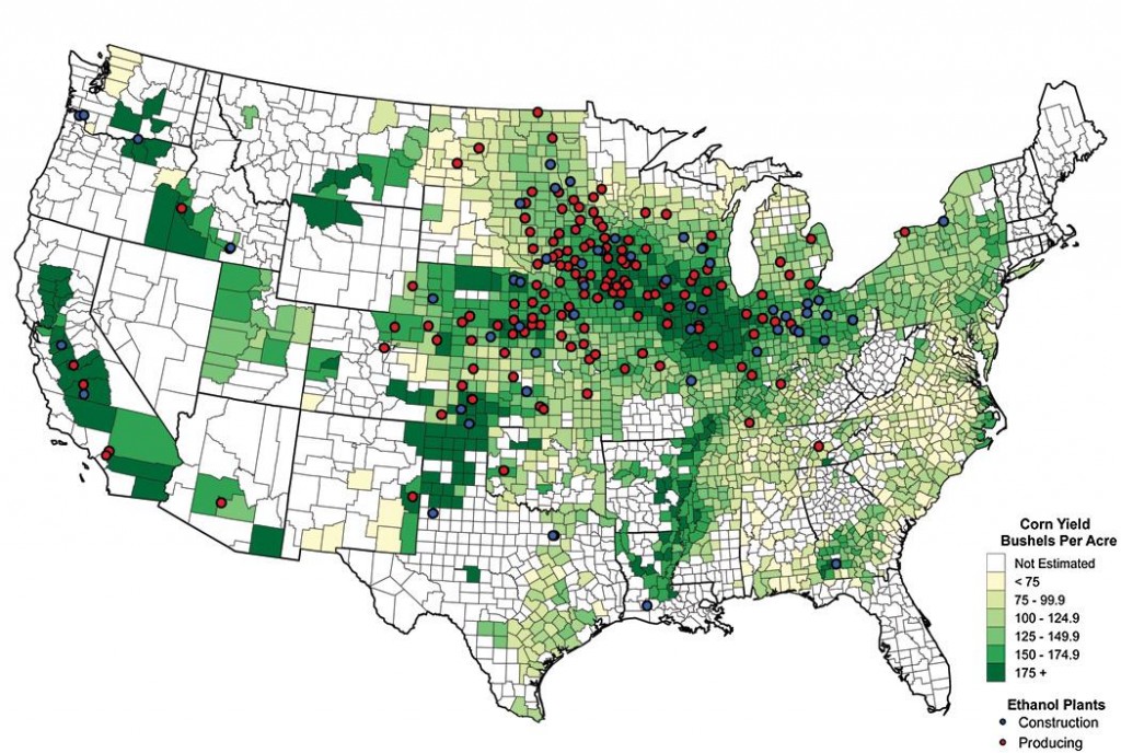 How Does Changing Ethanol Capacity Affect Local Corn Basis? | PolicyMatters